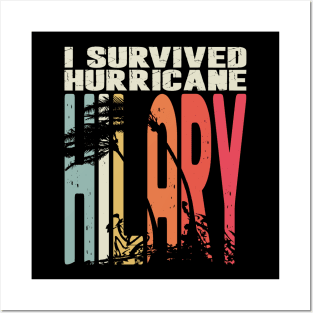 I Survived Hurricane Hilary Posters and Art